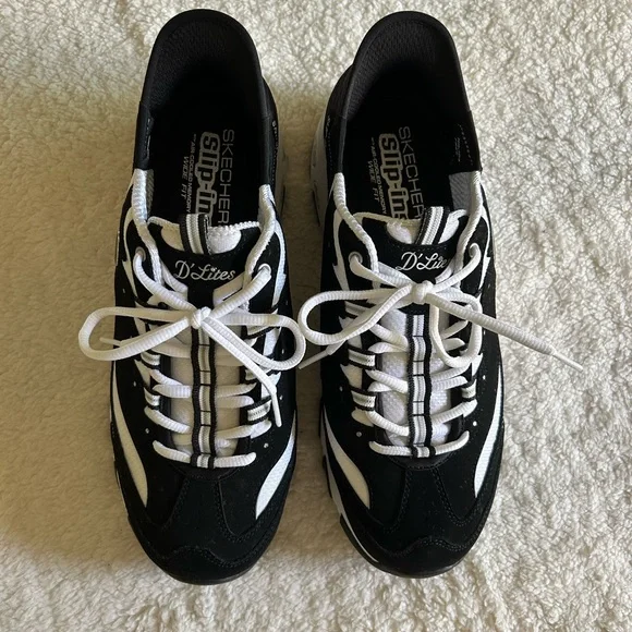 Sketcher D’Lites slip in shoes - Picture 5 of 10